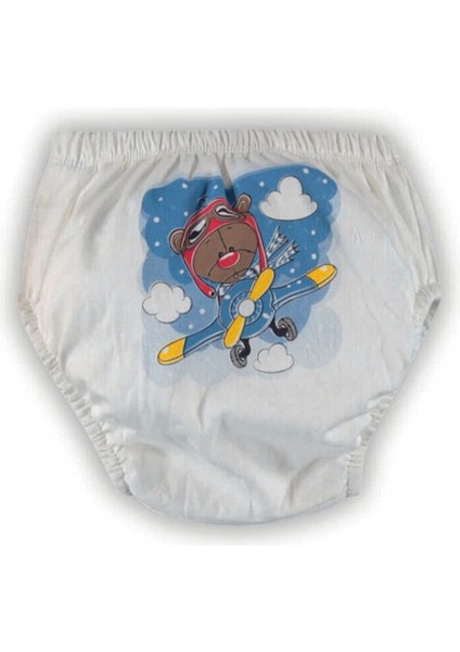 Pamuk 3'lü Erkek Kombin 1 Şirin Alıştırma Külodu modelleri