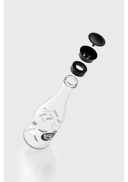 Gala Good Luck Desenli 1000 ml Cam Karaf 212011 Siyah modelleri