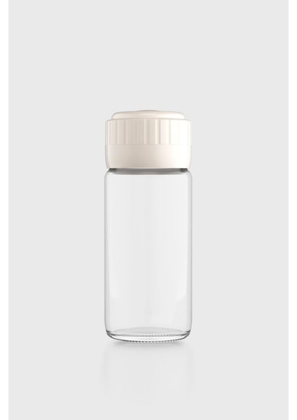 Hibrit 244 ml Bej Kapaklı Cam Baharatlık 161005