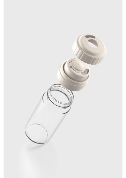 Hibrit 244 ml Bej Kapaklı Cam Baharatlık 161005 modelleri