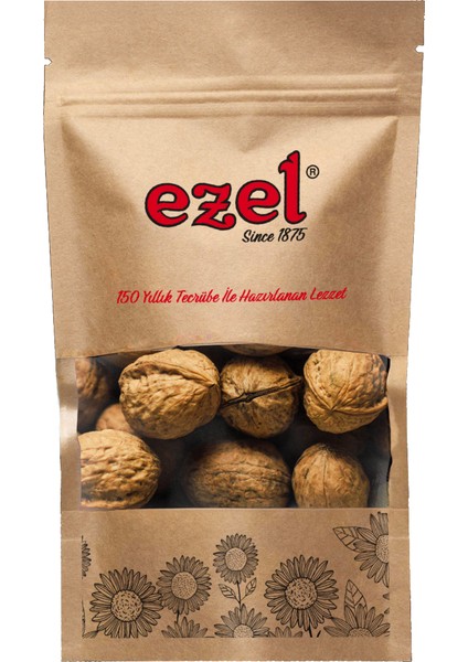 Kuruyemiş Kabuklu Ceviz 500gr – Taze ve Doğal - Zipli Ambalaj