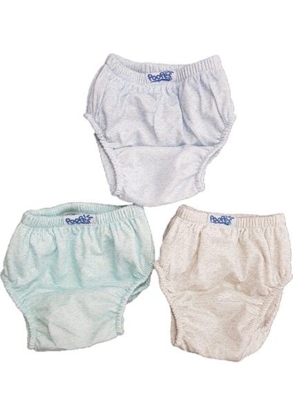 Erkek Bebek Alıştırma Külodu 3'lü