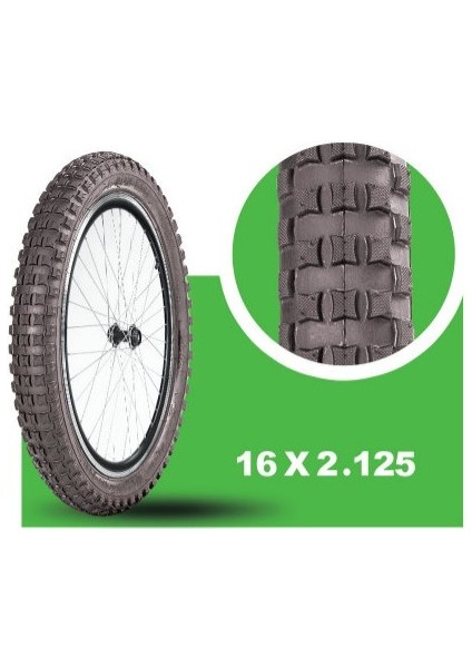 IRAN YASA TIRE & RUBBER 16 Jant Bisiklet Dış Lastik 16X1.125 Kp Bisiklet Lastiği +Iç Lastik Uyumlu