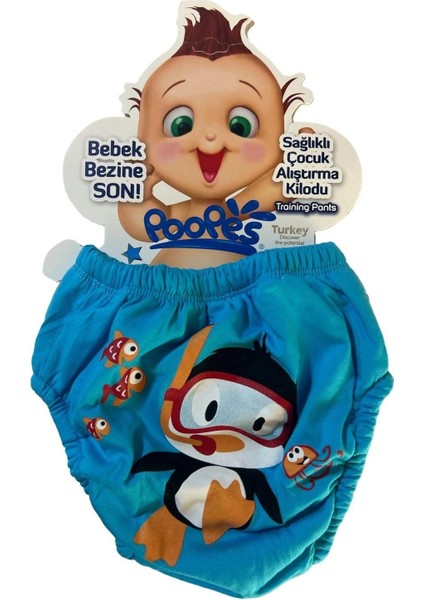 3'lü Alıştırma Külodu 3'lü (Sporcu Penguenler) fırsatları