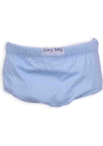 Unisex Bebek Bebe Mavi Alıştırma Külodu modelleri