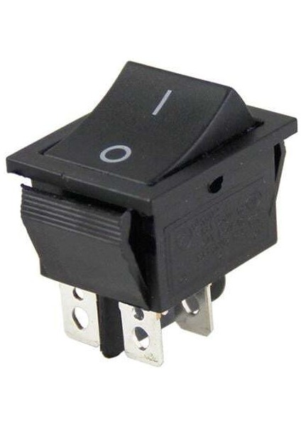 Işıksız Geniş Anahtar On-Off 4p Yaylı 4 Bacak Açma Kapama Anahtarı