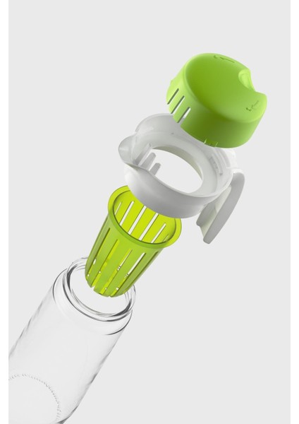 Daisy 1500 ml Yeşil Kapaklı Süzgeçli Detoks Cam Sürahi 111025 modelleri