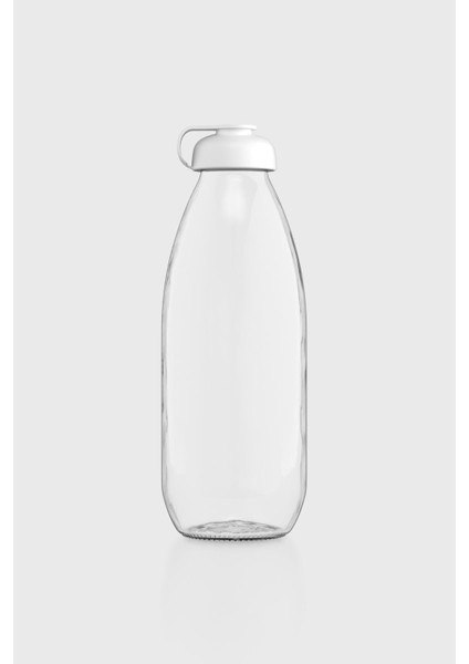 Milky 1000 ml Cam Şişe 181009 Beyaz
