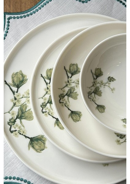 Verde 24 Parça 6 Kişilik Porselen Yemek Takımı modelleri