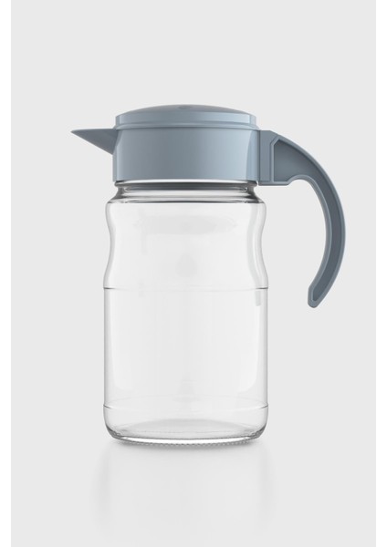 Spiro 1700 ml Pastel Turkuaz Kapaklı Cam Sürahi 111031