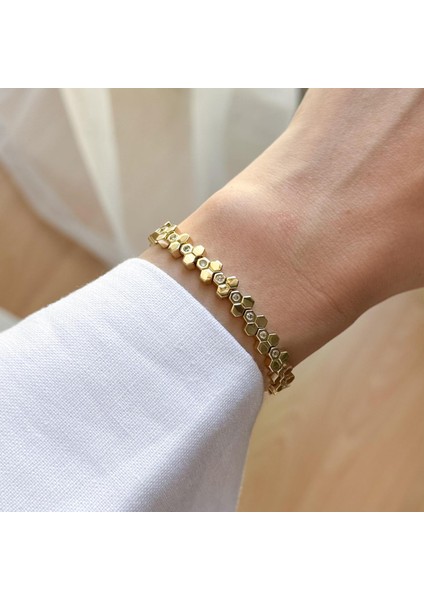 Çelik Petek Bileklik