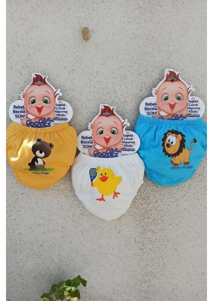 Desenli Desenli 3'lü Alıştırma Külodu Sızdırmaz Tuvalet Eğitimi fiyatları