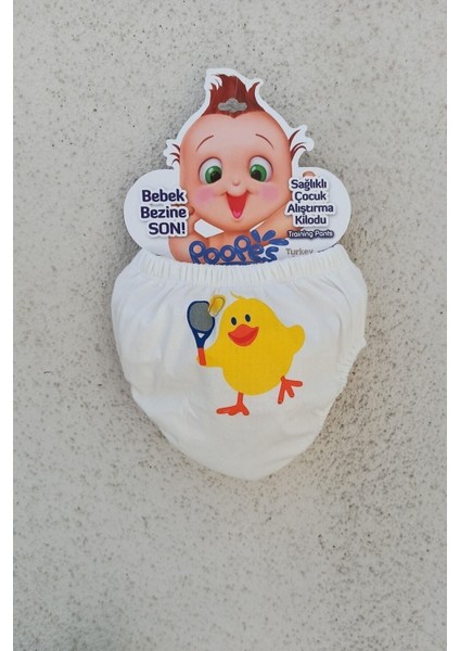 Desenli Desenli 3'lü Alıştırma Külodu Sızdırmaz Tuvalet Eğitimi fırsatları