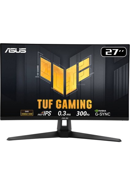 27" FLAT IPS TUF GAMING VG27AQM5A 0.3MS 300Hz HDMI-DP-TYPE-C Gaming Monitör (2560 X 1440)
