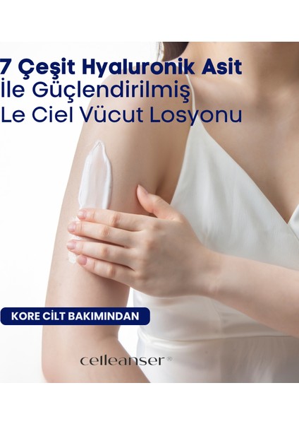 7 Çeşit Hyaluronik Asit Içeren, Nemlendirici, Onarıcı, Besleyici Vücut Losyonu fırsatları