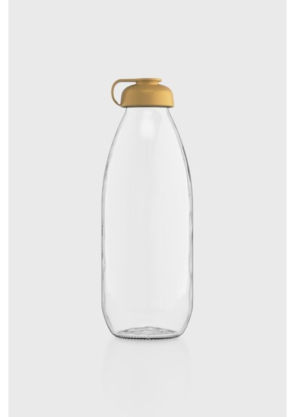 Milky 1000 ml Cam Şişe 181009 Gold