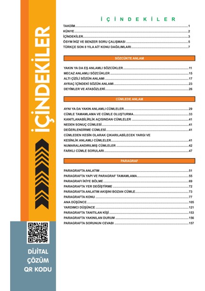 2026 Yks-Tyt Türkçe Karakutu Ösym Çıkmış Soru Bankası Video/pdf Çözümlü Konu Konu Son 8 Yıl modelleri