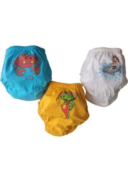 Neşeli Deniz Canlıları Üçlü Alıştırma Külodu