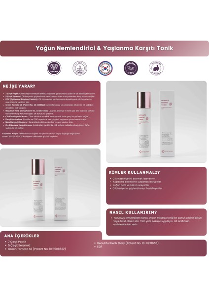 Peptit ve Seramid Kompleksiyle Besleyici ve Derinlemesine Nemlendiren Onarıcı Tonik fırsatları