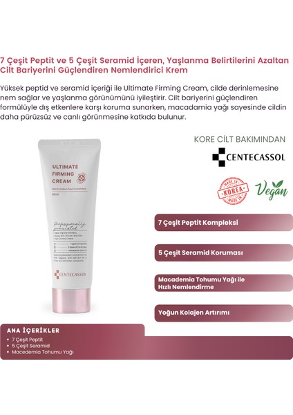 7 Çeşit Peptit ve 5 Çeşit Seramid İçeren Onarıcı ve Nemlendirici Krem fiyatları