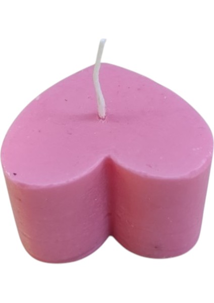Romantik Kalp Görünümlü Koku Aromalı Dekoratif Doğal Mum modelleri