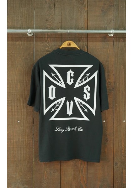 Long Beach Visual Studio Gothic Oversize Kısa Kol Tshirt fiyatları