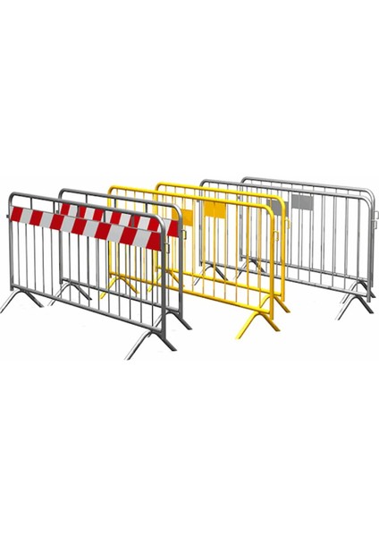 Metal Güvenlik Bariyeri Zabıta-Polis 180X118CM