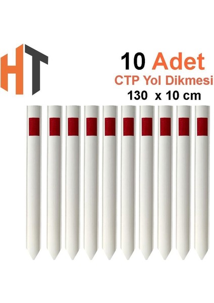 Kenar Dikmesi Seti 10 Adet (Ctp) Beyaz