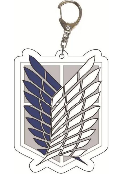 Titan Anime Saldırısı Kadınlar Için Anahtar Keychain Karikatür Figür Anahtar Zincir Ring Öğrenci Okul Çantası Kolye Sıcak Ana Zincir Hediye Renk: Stil 6/boyut: 55MM (Yurt Dışından)