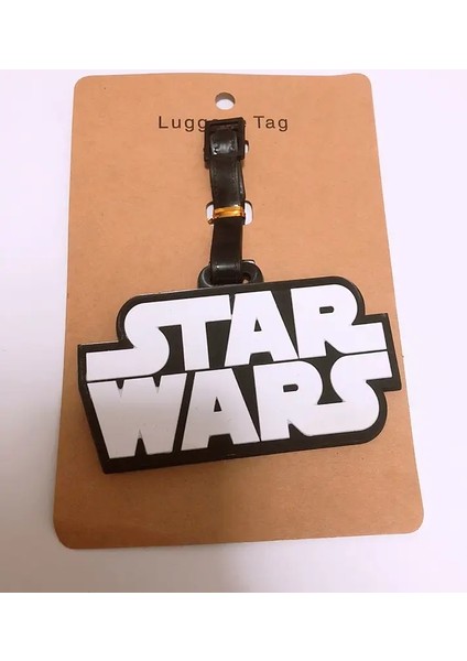 Cartoon Star Wars Seyahat Bagaj Tag Sevimli Bavul Kimliği Addres Tutucu Yatılı Bagaj Etiket Etiketi Sevimli Kolye Hediye Aksesuarları Renk: Xingqiu Zimu (Yurt Dışından)