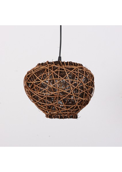 Mylamp Afrika 25X20 Cm. Rattan Lamba