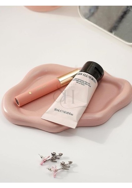 Dekoratif Bulut Takı Tabağı, Beton Sunum Tepsisi, Banyo Düzenleyici, Anahtar ve Mum Tabağı