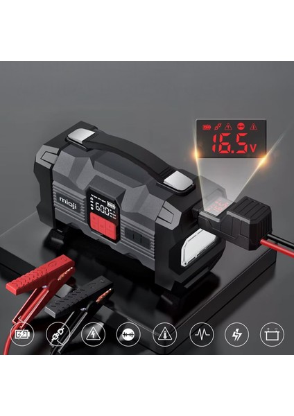 Mio 20 Pro 4000A 32000mAh Hava Pompası + Akü Takviye Cihazı + Powerbank modelleri