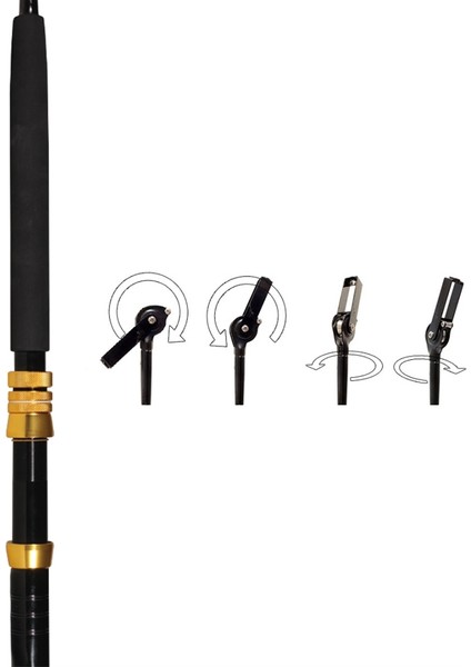 Deep Sea 180 cm 60-100 Lbs Trolling Kamış modelleri