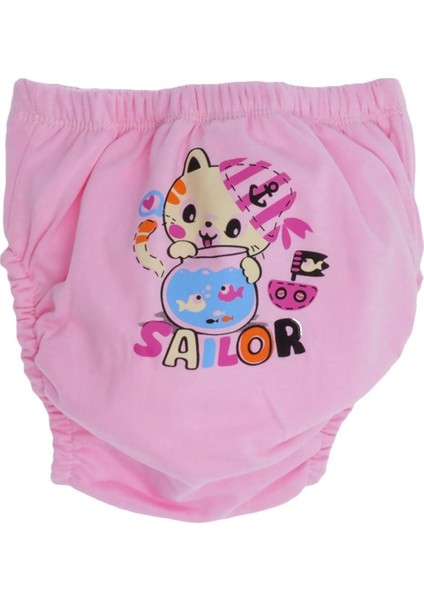 Ana Kuzusu Poopes Kız Çocuk Baskılı Alıştırma Külodu