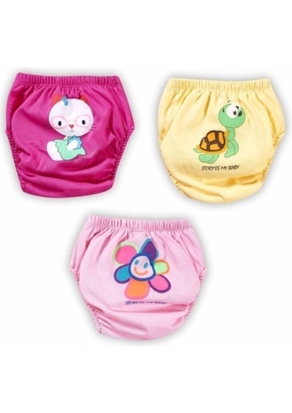 Pamuk Kombin Alıştırma Külodu 3'lü