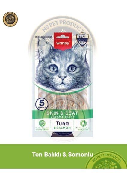 Digestive-Skin Coat-Join Fonksiyonel Kedi Krema Ödülü Mix Paket 5X14GR 3lü Set modelleri