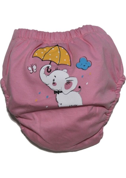 Sevimli Fil, Tavşan ve Ceylan Temalı Kız Bebek Alıştırma Külodu 3'lü fırsatları