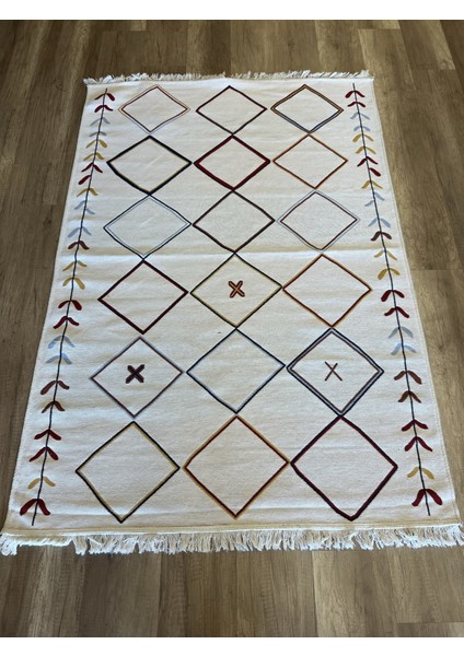 Samos Sms 21 Multy yıkanabilir Çift Taraflı Pamuk Kilim