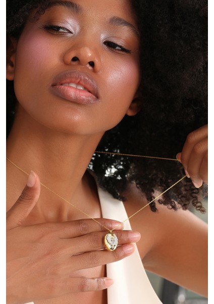 Alya Anka Kuşu Madalyon 925 Ayar Gümüş Kolye modelleri