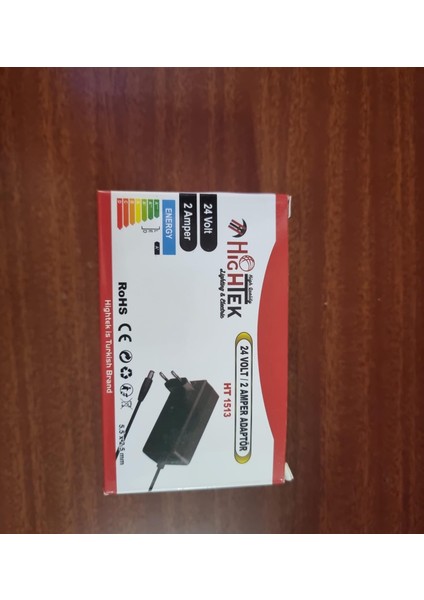 HT1513 24V 2A Priz Tipi Adaptör – Güçlü ve Güvenilir Performans!