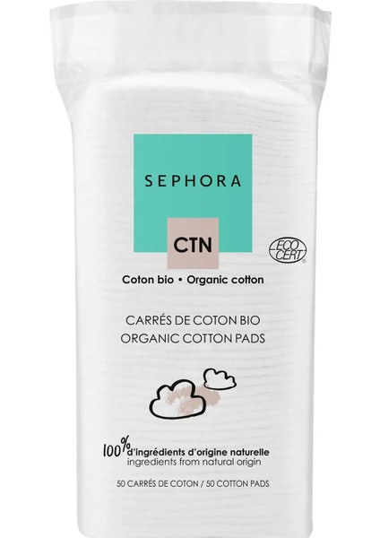 Organic Cotton Pads - Pamuk Diskler 50 Adet