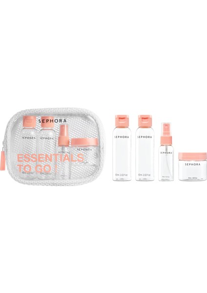 Kit Week-End - Seyahat Seti 4 Pieces