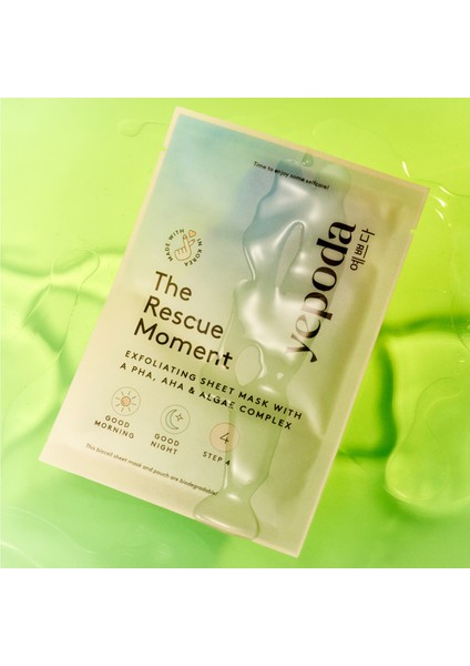 The Rescue Moment – Pha, Aha ve Yosun Kompleksi Içeren Peeling Yüz Maskesi fiyatları