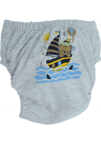 Ana Kuzusu Poopes Erkek Çocuk Baskılı Alıştırma Külodu