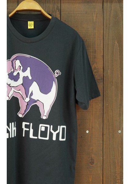 Pink Floyd flying Pig Retro Rock Regular Fit Kısa Kol Tshirt fırsatları