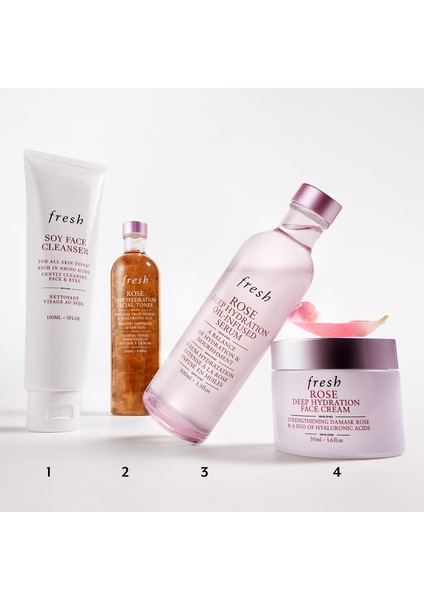 Rose Face Cream - Gül ve Hyaluronik Asit Içeren Nemlendirici Yüz Bakımı 50 ml fırsatları