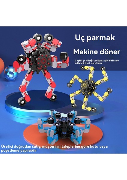 Parmak Ucu Mekanik Gyro Deforme Olabilir Zincir Oyuncak (Yurt Dışından) modelleri
