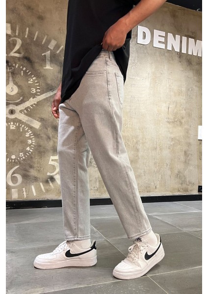 Gri Erkek Boyfriend Pantolon Jean modelleri
