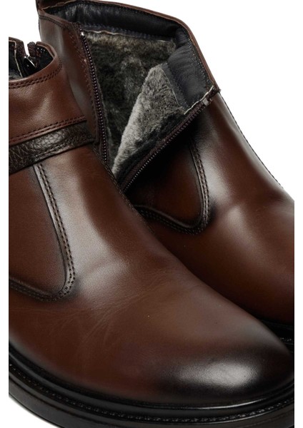 Bağcıksız Kauçuk Taban Düz Bot 023-705-24K Erkek Bot modelleri